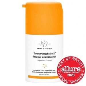 Drunk Elephant Bouncy Brightfacial Masque Illuminator Brand New in Box